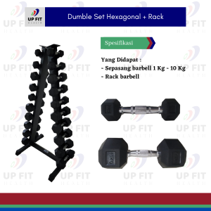 Set Rack Barbell 1-10 Kg TL 055