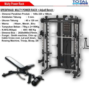 Multi Power Rack Smith Machine