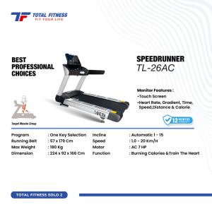 Treadmill Elektrik TL-26 AC