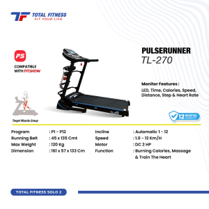 Treadmill Electric TL-270