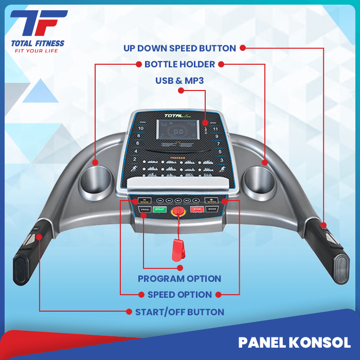 Treadmill Electric TL-288 - Image 3