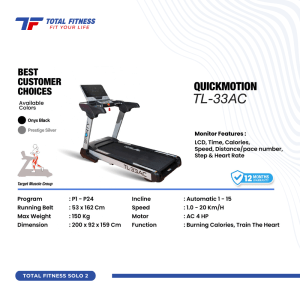 Treadmill Electric TL-33 AC