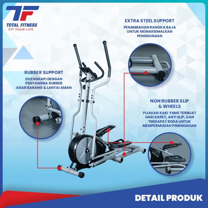 Big Elliptical Crosstrainer TL-388E - Image 2