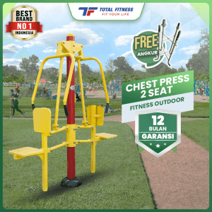 Chest Press 2 Seat Outdoor