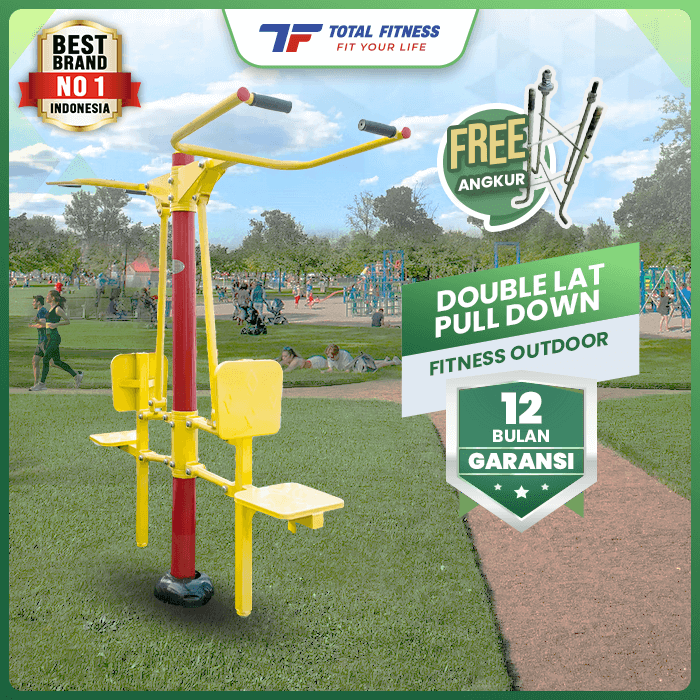 Lat Pull Down 2 Seat Outdoor