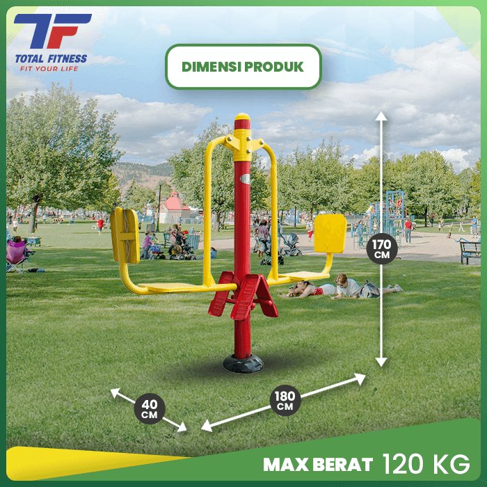 Double Leg Press Outdoor - Image 3